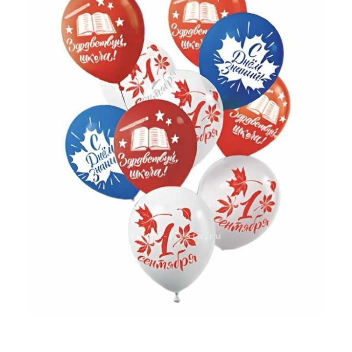 Воздушный шар на день знаний в Пскове