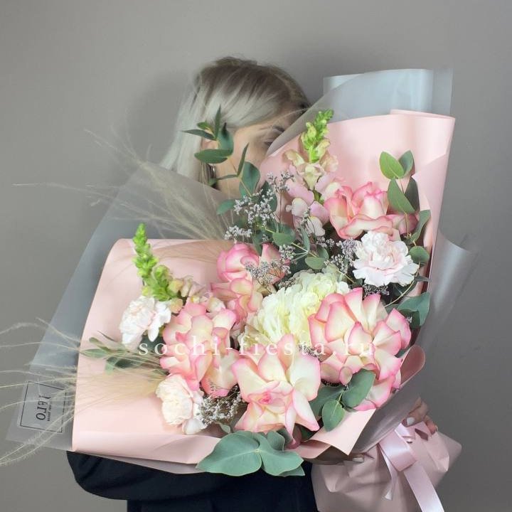  Букет  "Закат для неё" в Пскове