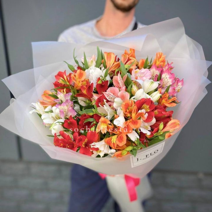 Микс альстромерий №5 в Пскове