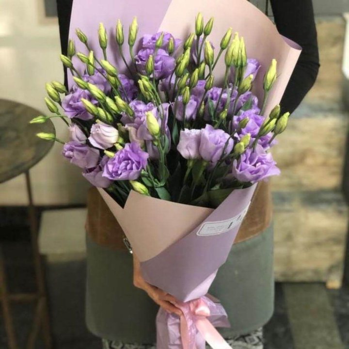 Букет эустом "Лило" в Пскове