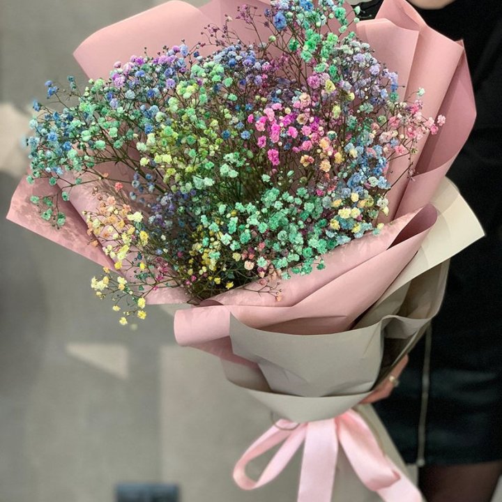 Букет гипсофил №3 в Пскове