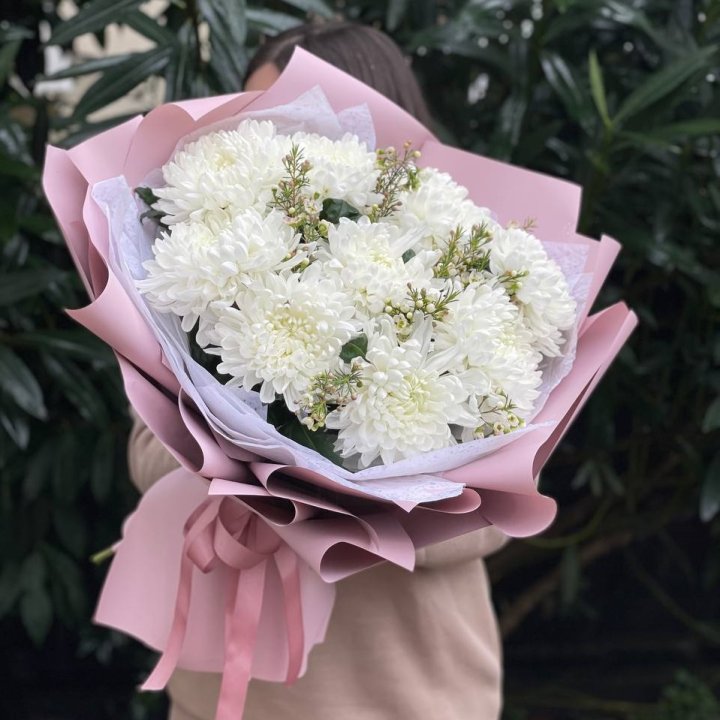 Букет хризантем №1 в Пскове