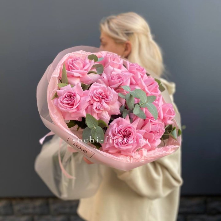 Букет роз "Минифу-2" в Пскове