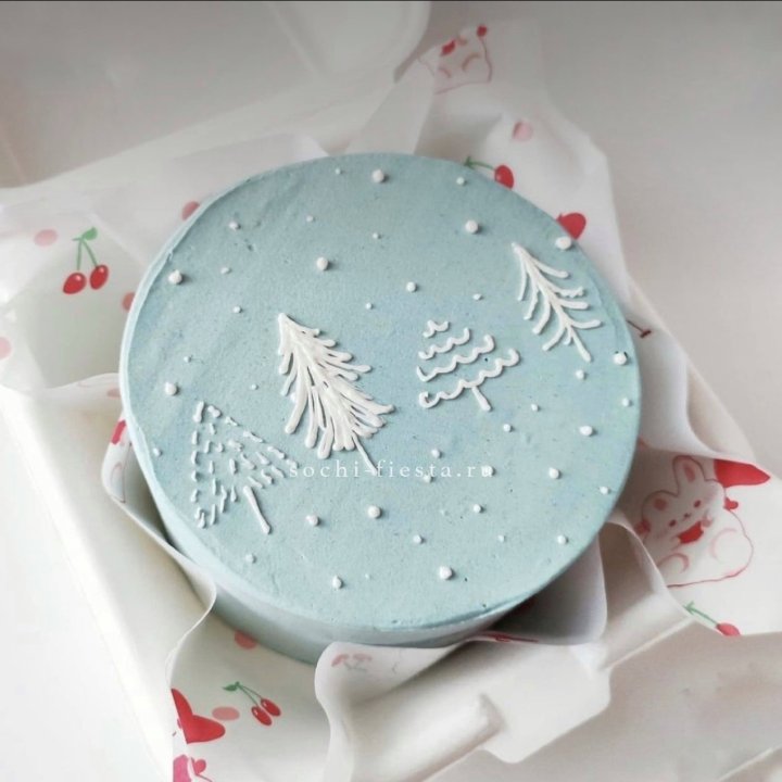 Бенто-торт "Елки" в Пскове