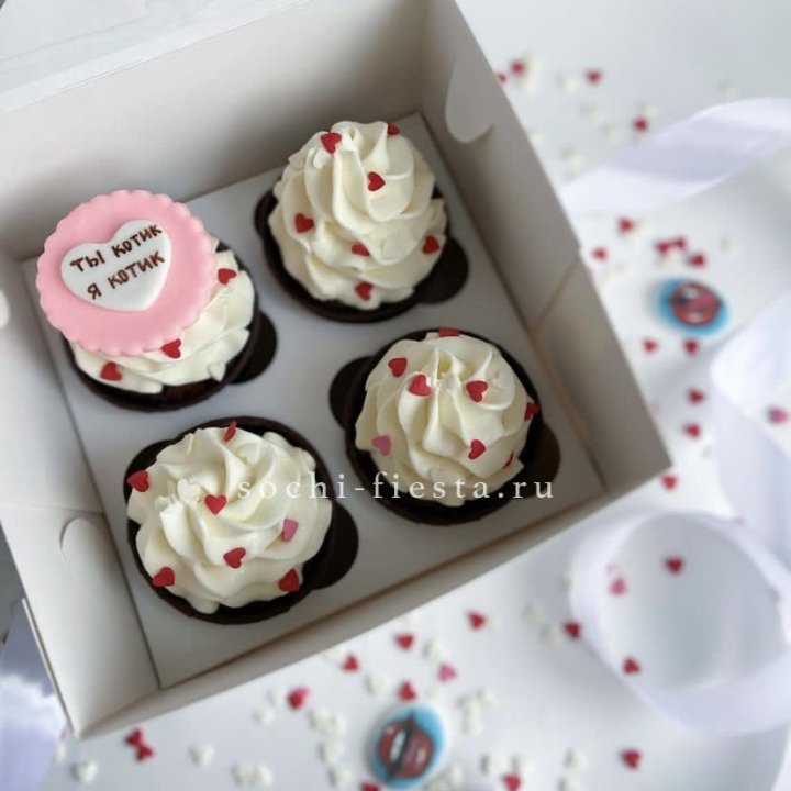 Набор капкейков "Для тебя" в Пскове