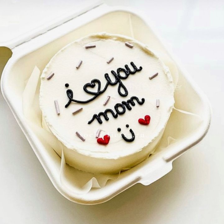 Бенто-торт "Мамочка, я люблю тебя!" в Пскове