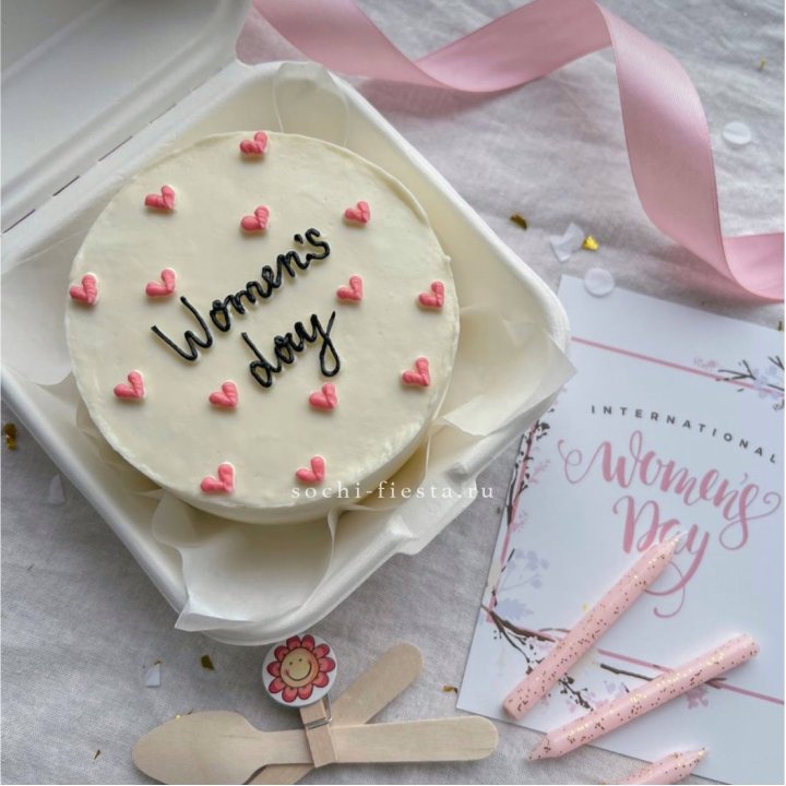 Бенто-торт "Дорогим женщинам"  в Пскове