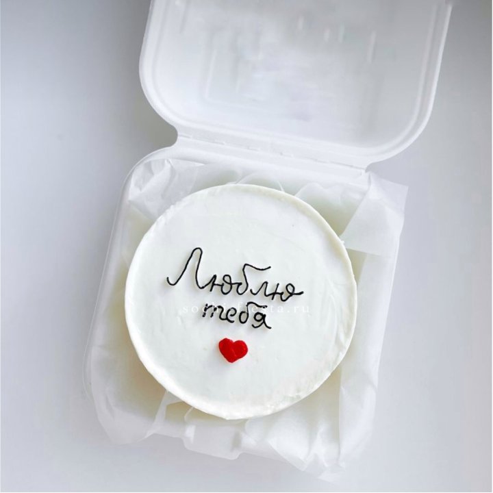 Бенто-торт "Люблю Тебя"  в Пскове