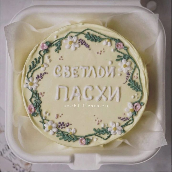 Бенто-торт "Светлой Пасхи" 2 в Пскове