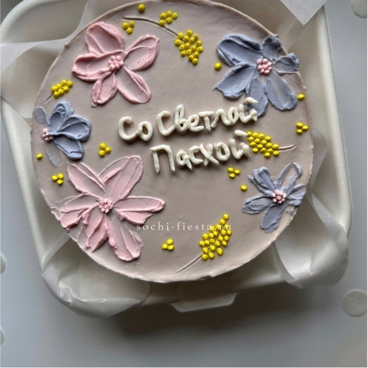 Бенто-торт "Светлой Пасхи" 3 в Пскове