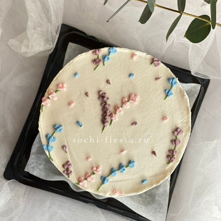 Бенто-торт "Лаванда" в Пскове