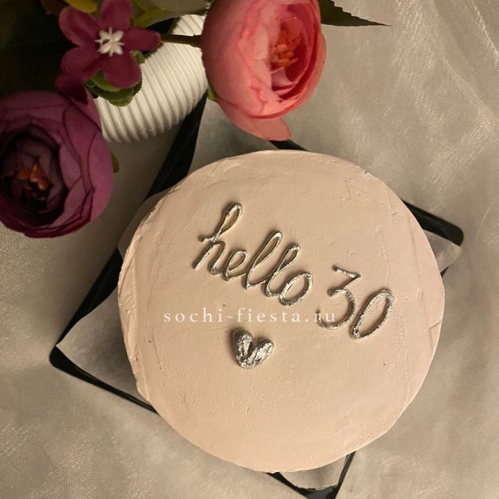 Бенто-торт "Привет" в Пскове