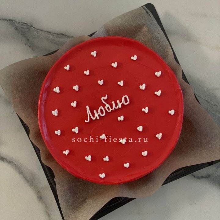 Бенто-торт "Люблю" в Пскове