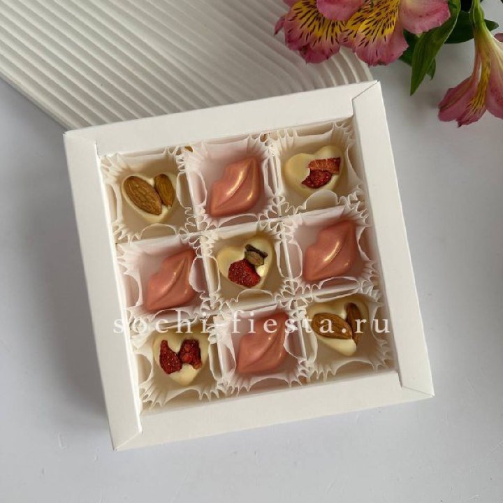 Набор бельгийских конфет ручной работы в Пскове