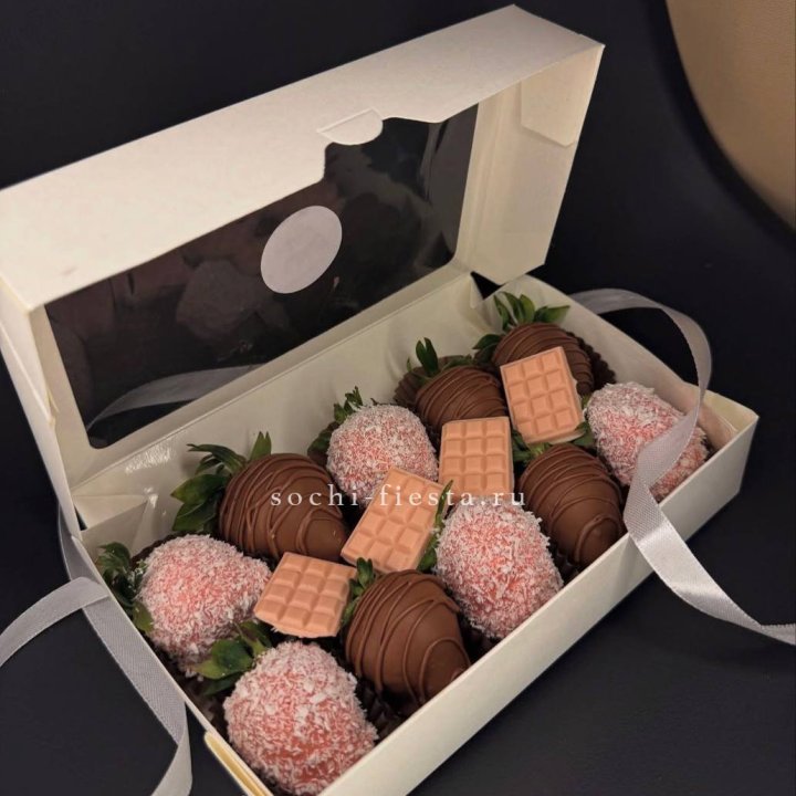 Клубника в шоколаде 10 ягод №2 в Пскове