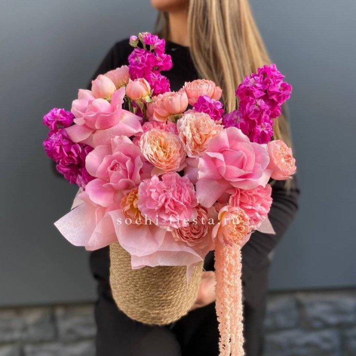 Джутовое кашпо "Климсон" в Пскове