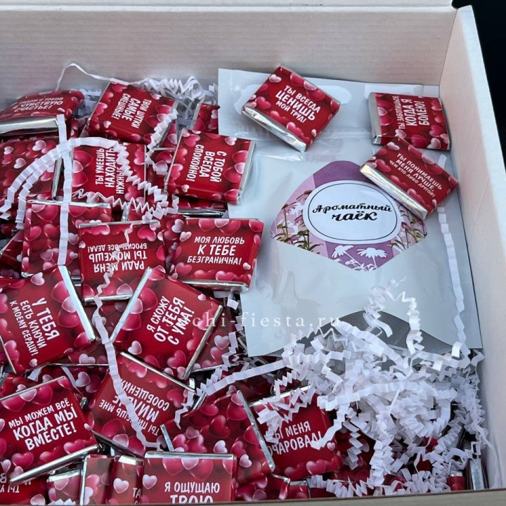 Набор Шоколад и Чай "101 причина любви" в Пскове