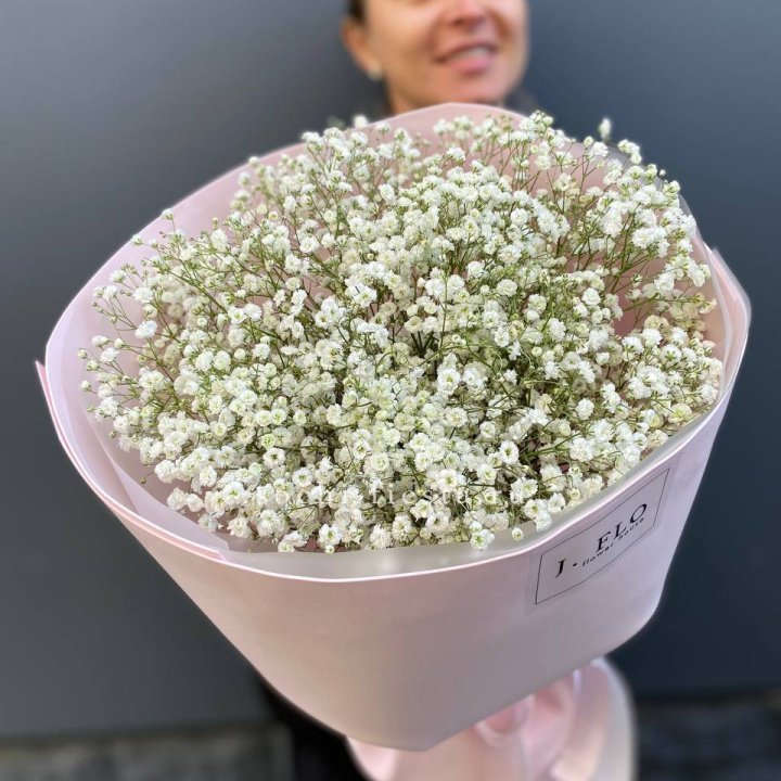 11 белых гипсофил в фоамиране в Пскове