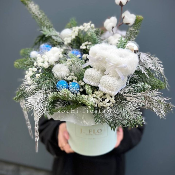 Новогодний бокс "Ботс блю" в Пскове