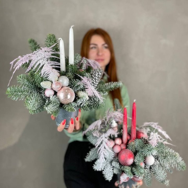 Новогодняя композиция "Кандилай" в Пскове