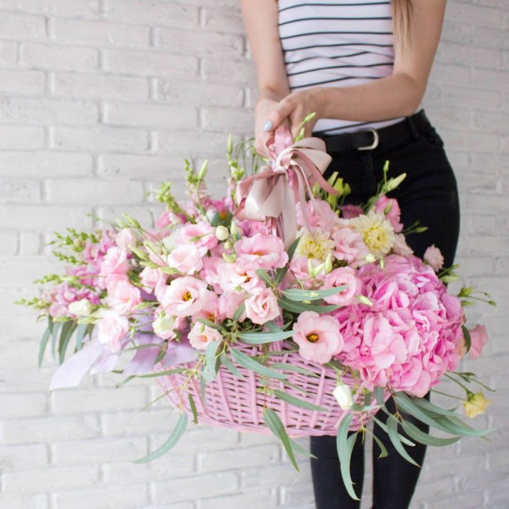 Авторская корзина №6 в Пскове