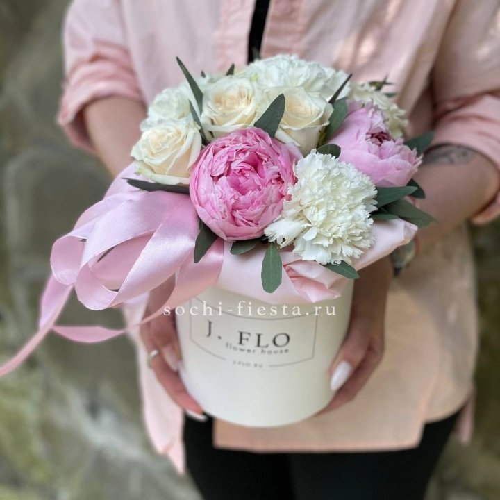 Цветочный бокс мини №2 в Пскове