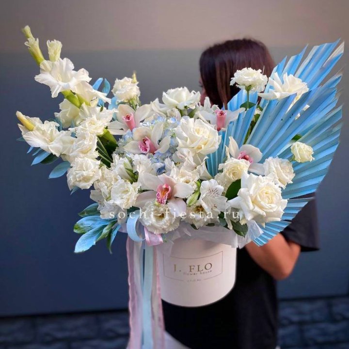 Цветочный бокс №3 в Пскове