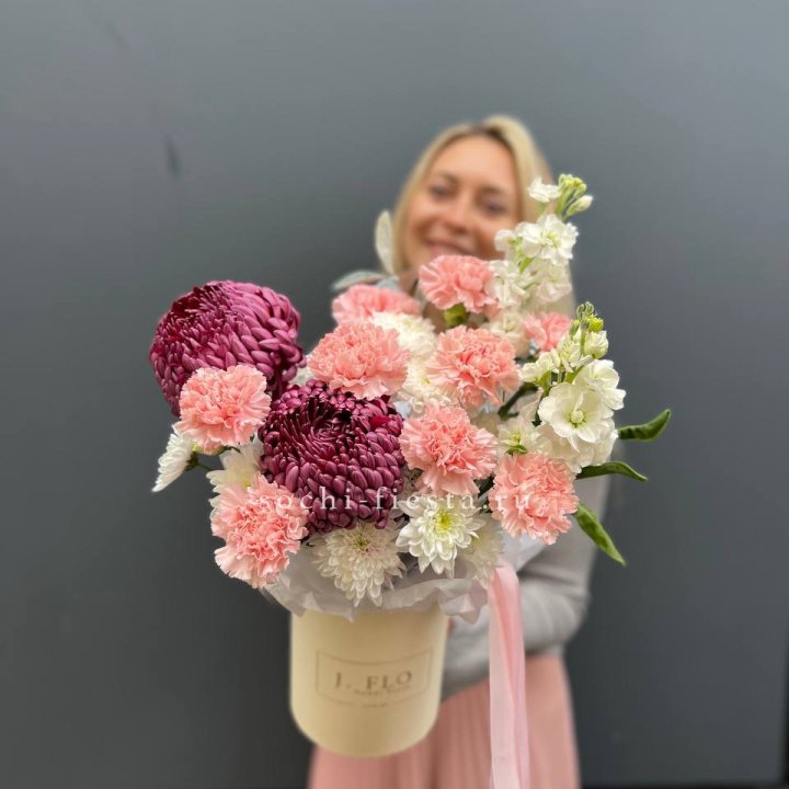 Цветочный бокс №4 в Пскове