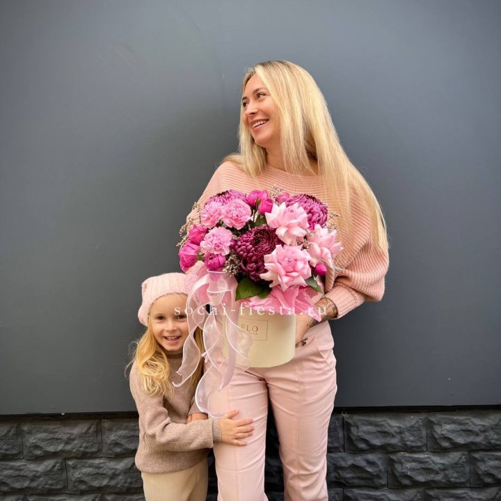 Цветочный бокс "Альба" в Пскове