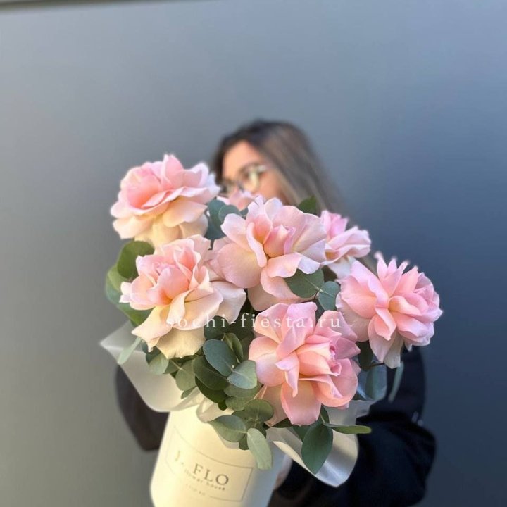 Французские роз в боксе в Пскове