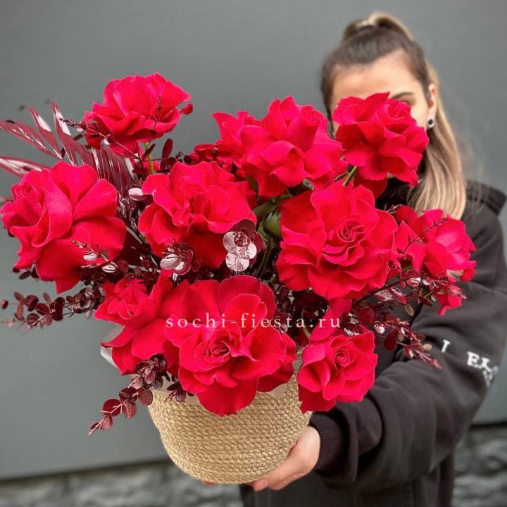 Джутовое кашпо "Трамонто" в Пскове