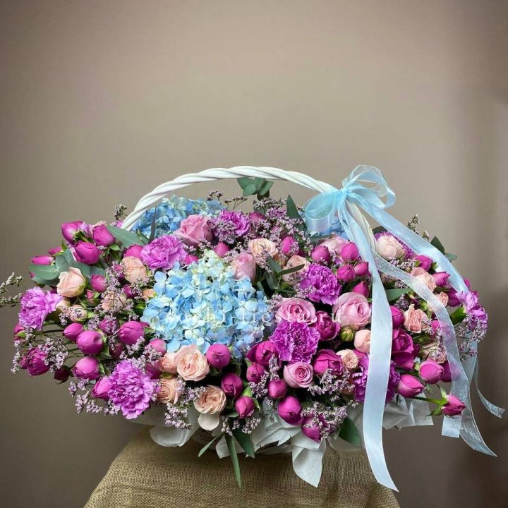 Авторская корзина "Лавандерия" в Пскове