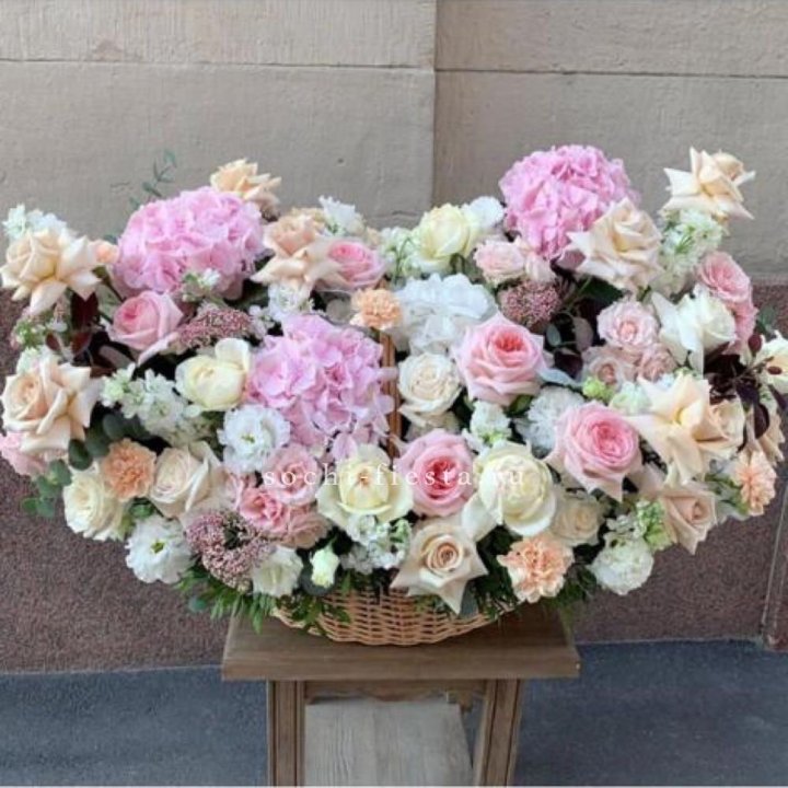 Цветочная корзина макси N2 в Пскове