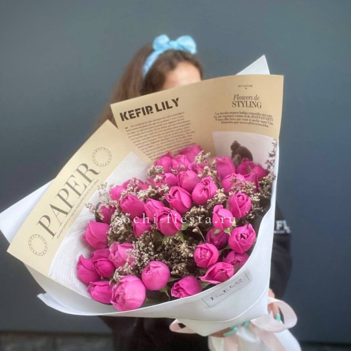 Пионовидные розы баблс №3 в Пскове