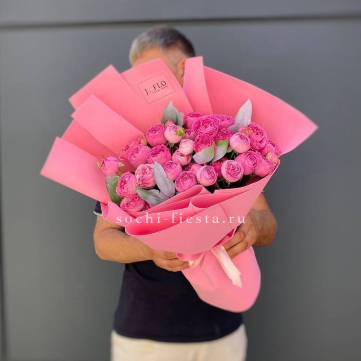 Пионовидные розы баблс №2 в Пскове