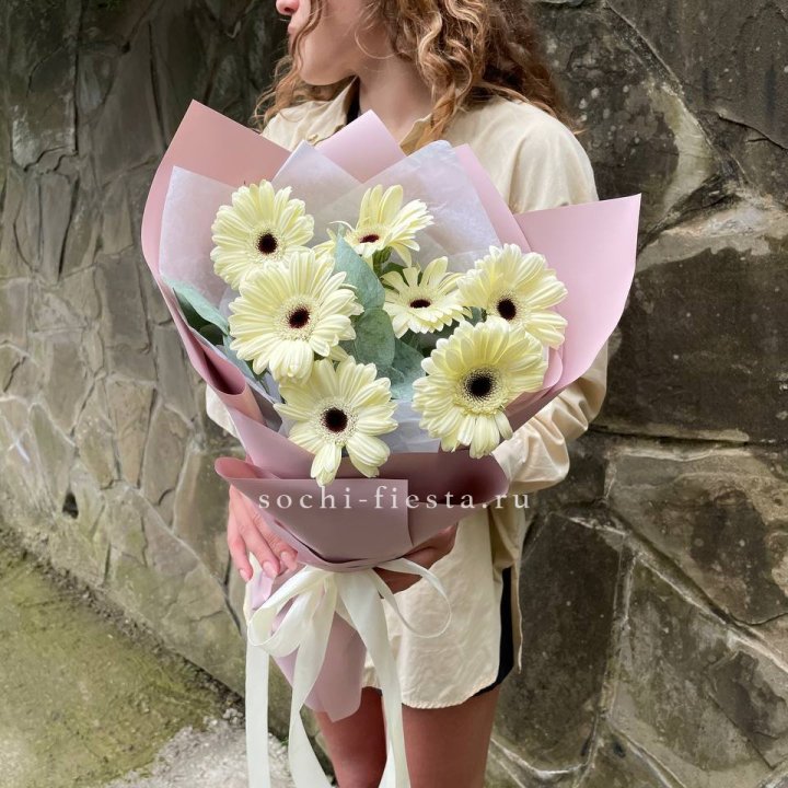 Букет голландских гербер  в Пскове