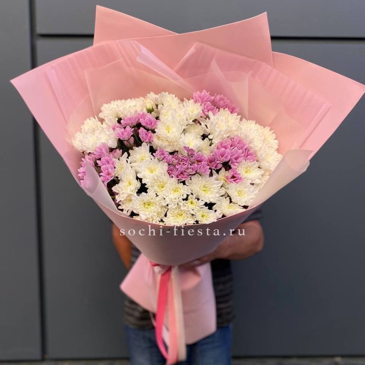  Букет хризантем- гигант  в Пскове