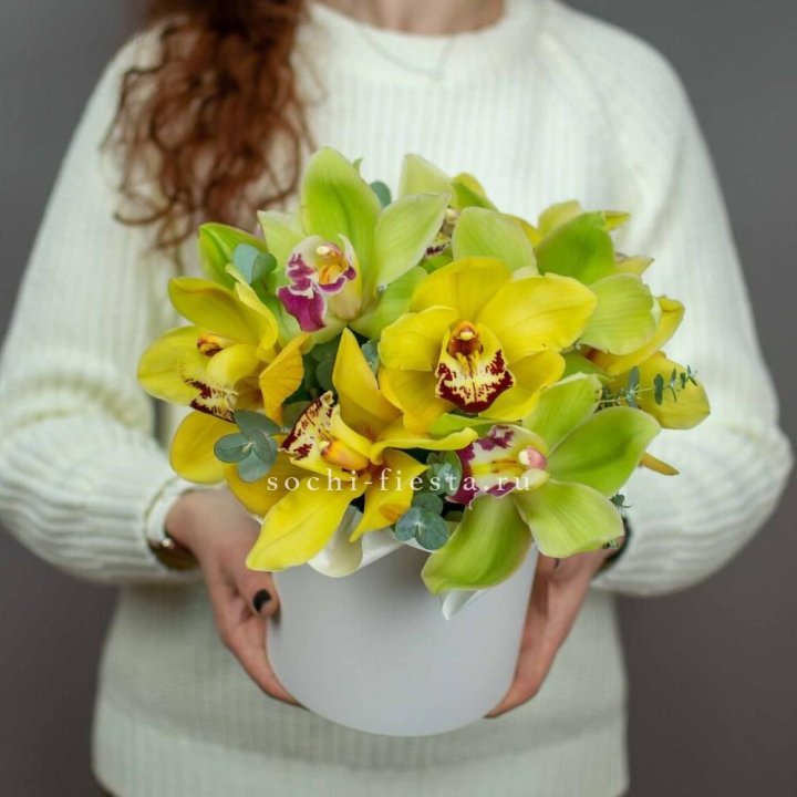 Бокс с орхидей №1 в Пскове