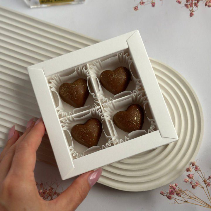 Бельгийский шоколад сердца в Пскове