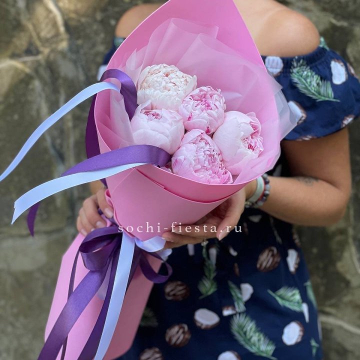 Букет пионов "НАЙ" в Пскове