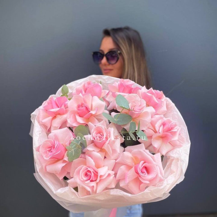 Букет роз "Минифу" в Пскове