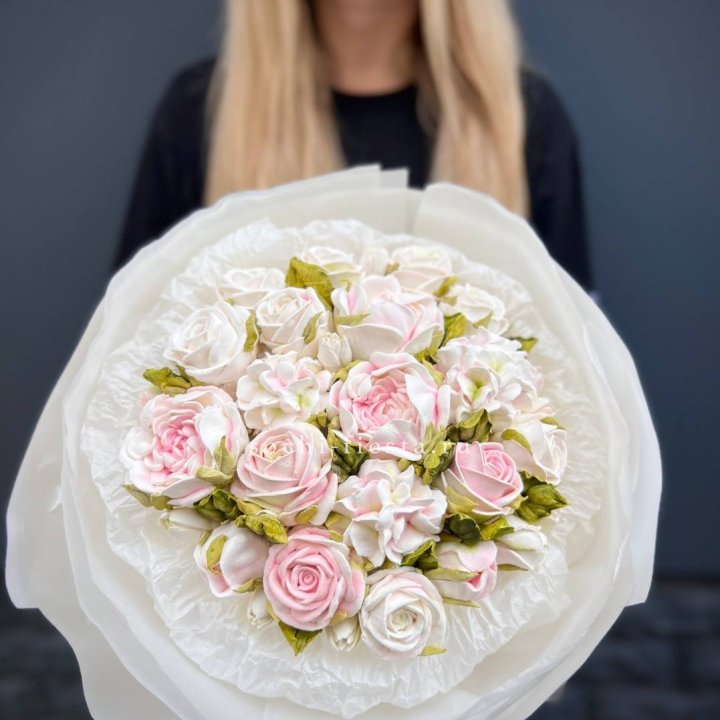 Сладкий букет из ЗЕФИРА нежный в Пскове